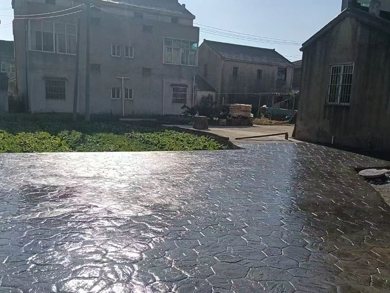 压花地坪效果